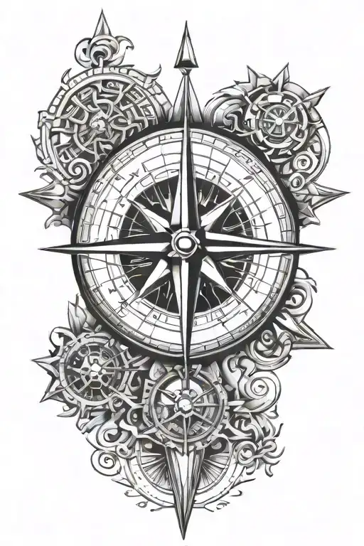 Stars Compass Design