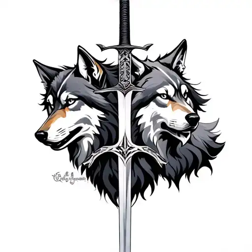 Wolves And Sword