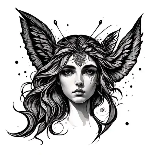 14 June Gemini Sign Minimal Line Art