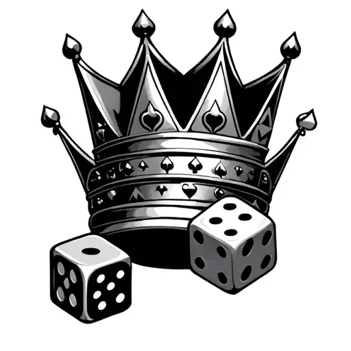 Crown Tercia De Aces And 2 Dice