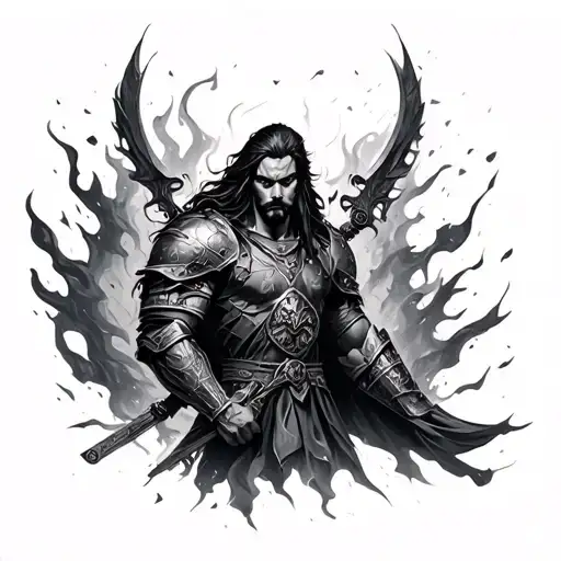 A Warrior Reborn Of Ashes