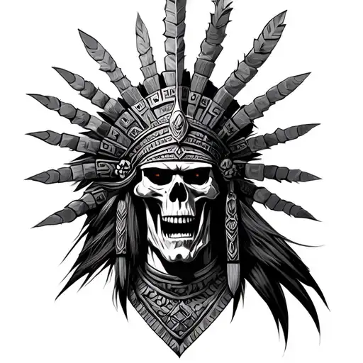 Aztec Warrior Of Death