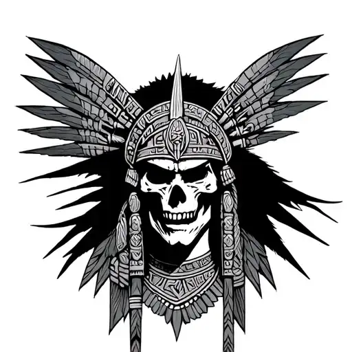 Aztec Warrior Of Death