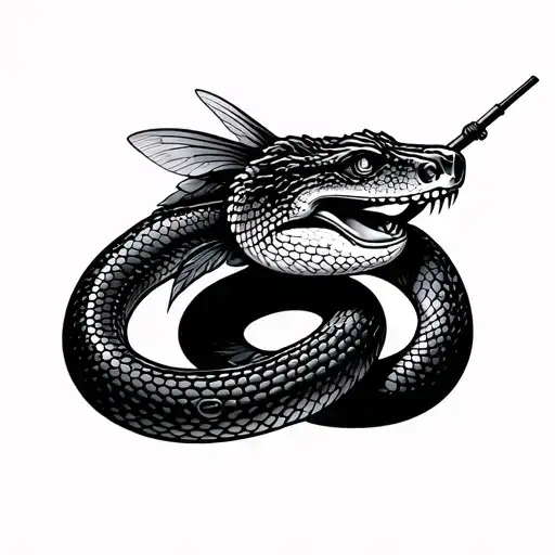 Snake Fly Fishing Rod