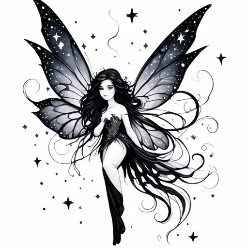 Fairy Look At Starry