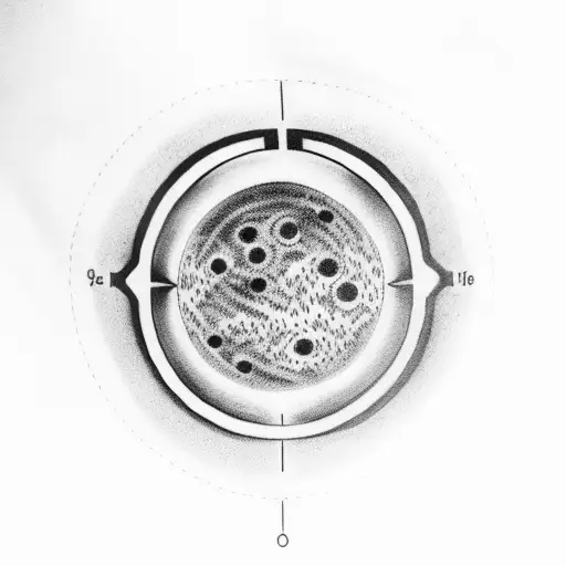 Solar System In One Line Tattoo On Forearm