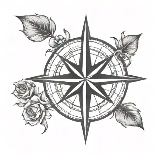 Simple Compass Rose