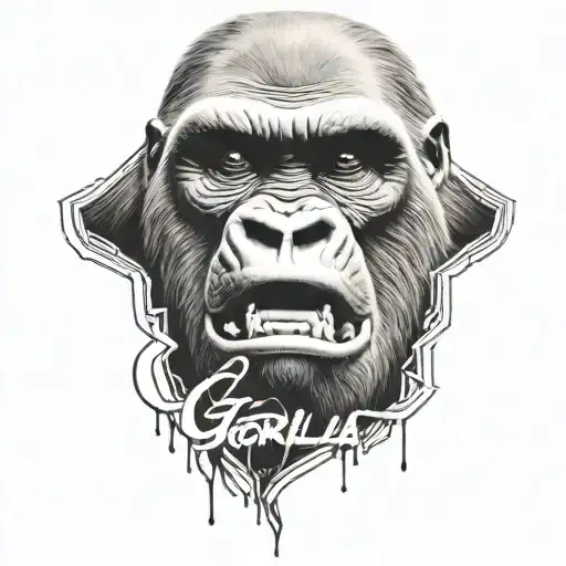 Gorilla Incorperated With Name Dezelan