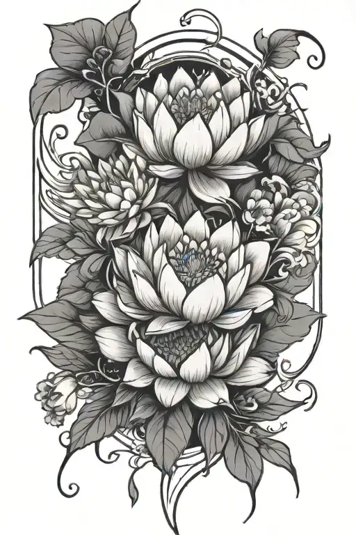 Avatar The Last Airbender White Lotus Flower Bouquet