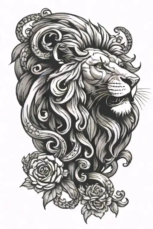 God And Lion Head