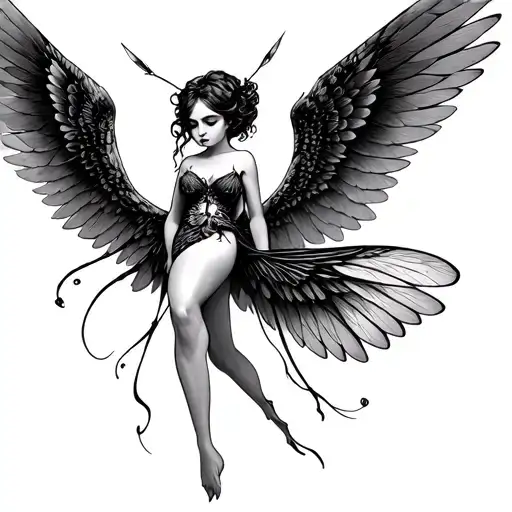 Libelula Con Alas By Angel