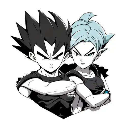 Vegeta And Bulma Couple