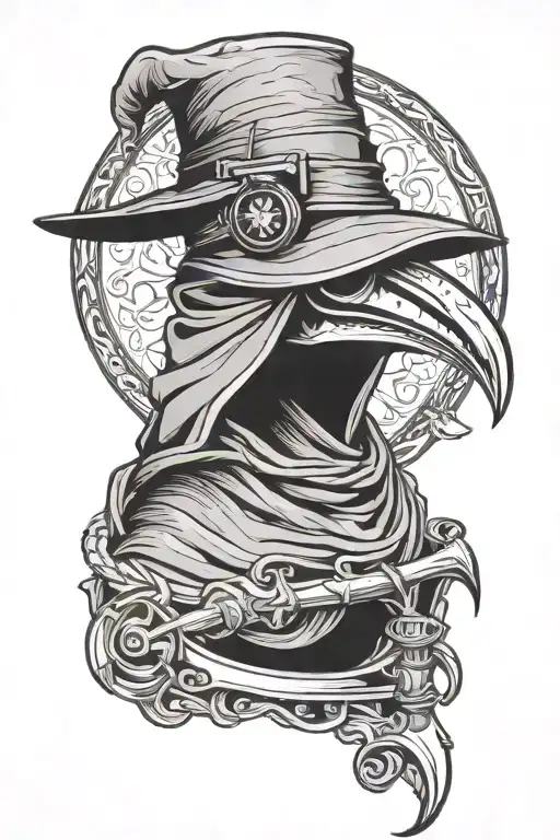 Plague Doctor Evil Scythe