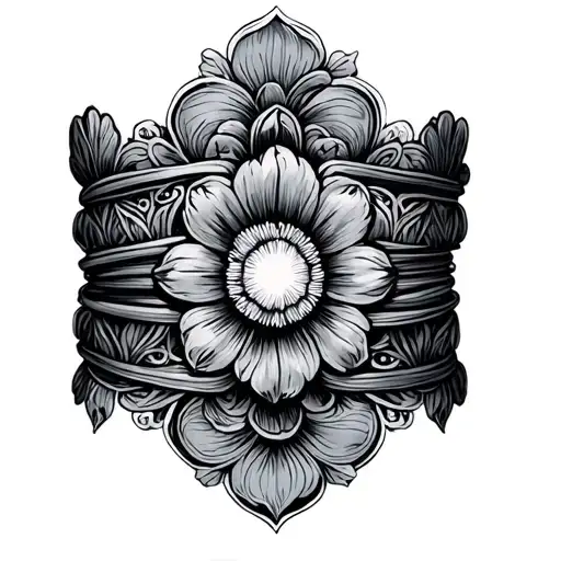 Art Nouveau Ankle Bracelet