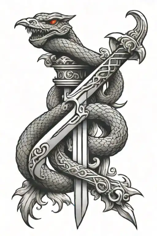 Sword And Snake