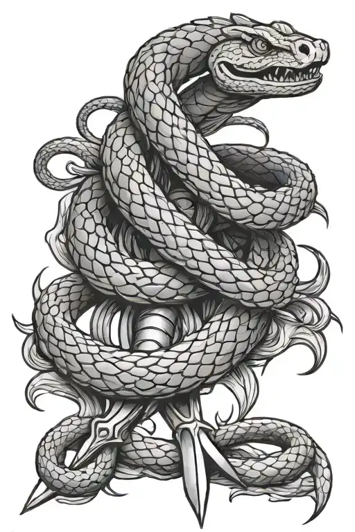 Sword And Snake