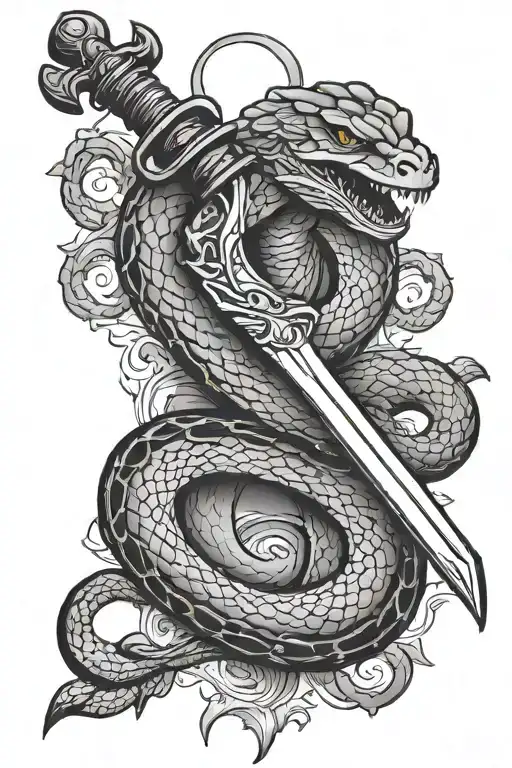 Sword And Snake