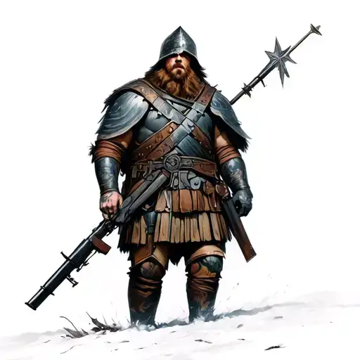 Nordic Soldier With