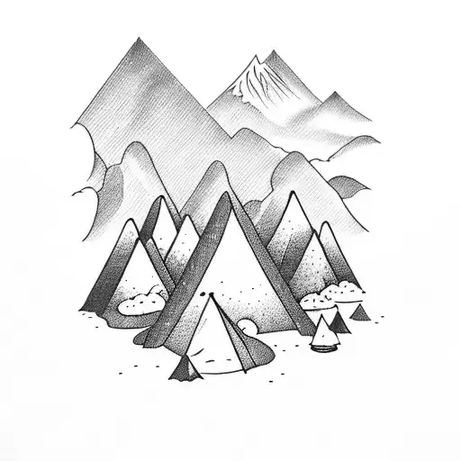 Camping Hiking Mountains