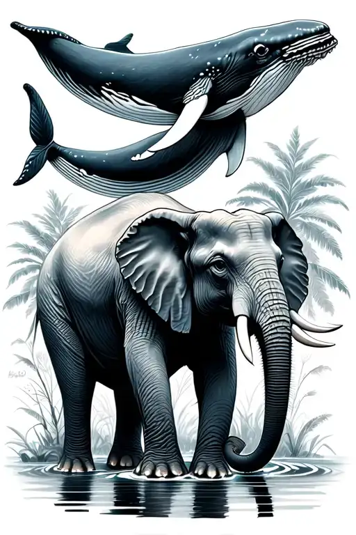 Animal Kingdom From The Whale To The Elephant