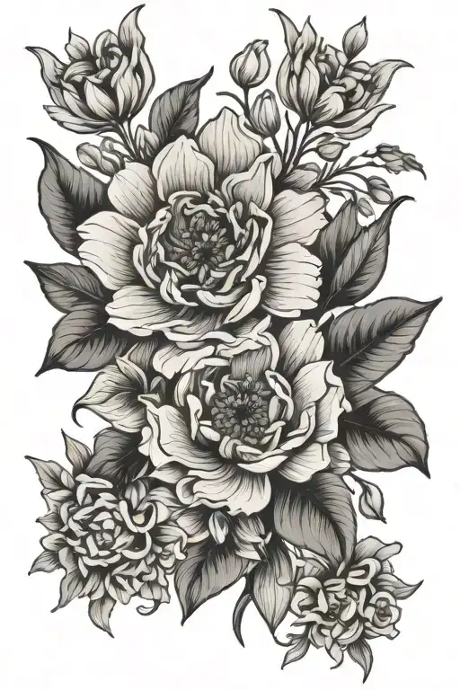 October Birth Flower Bouquet