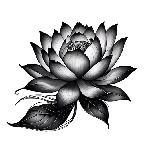 Lotus Flowy Lines