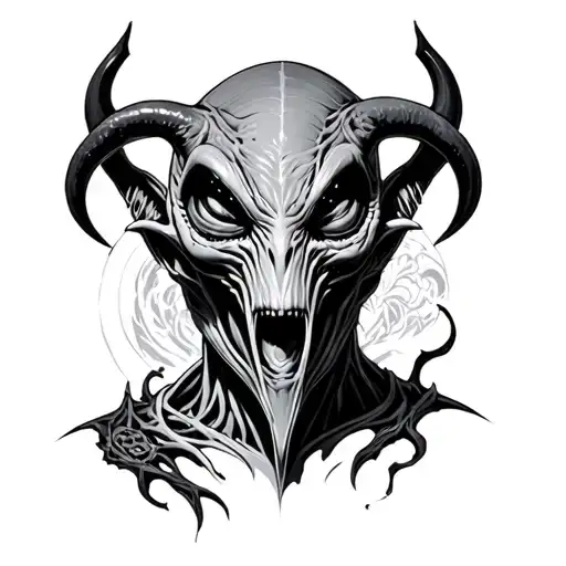 Male Satanic Alien Cabrio