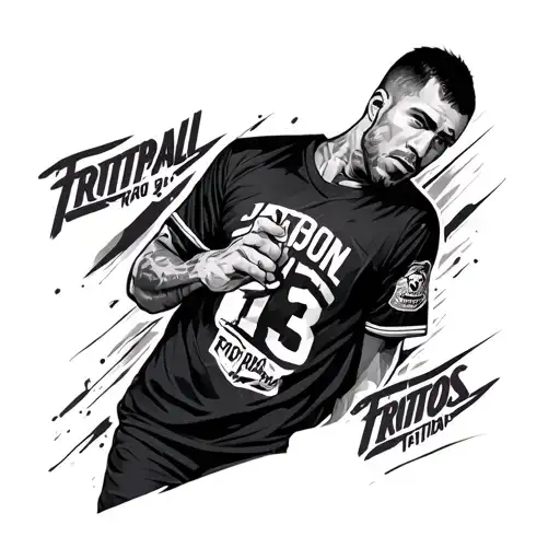 Jason Friday 13 With Shirt From Sao Paulo Football Club