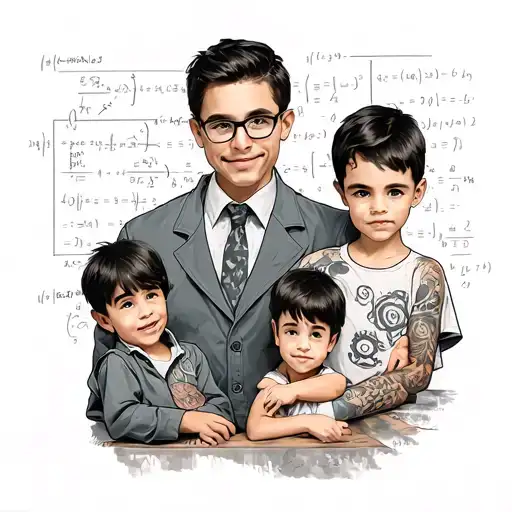 Mathematics Professor With 2 Male Children