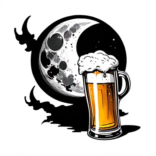 Beer And Moon