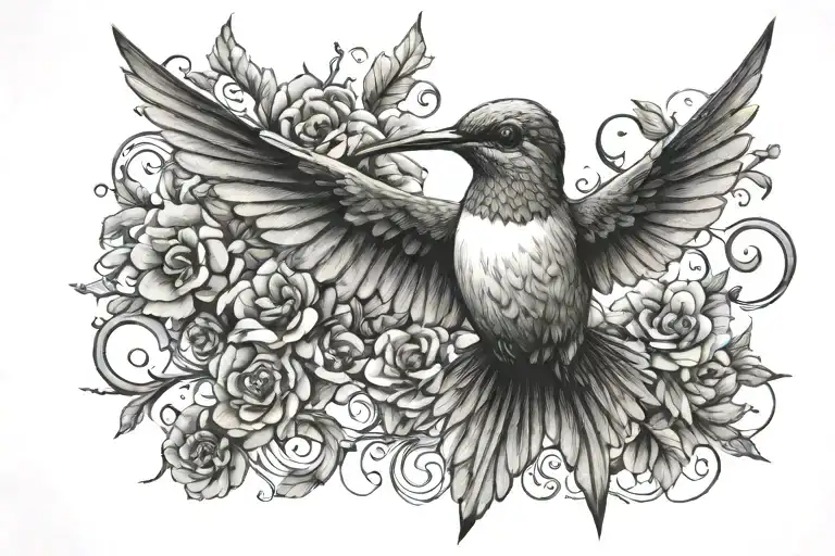 Hummingbird Surrounded