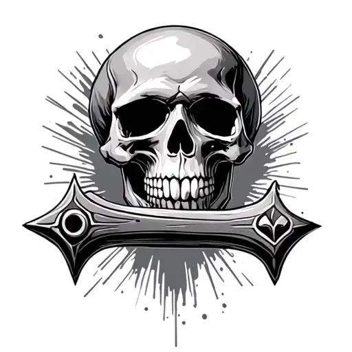 Skull And Cruz