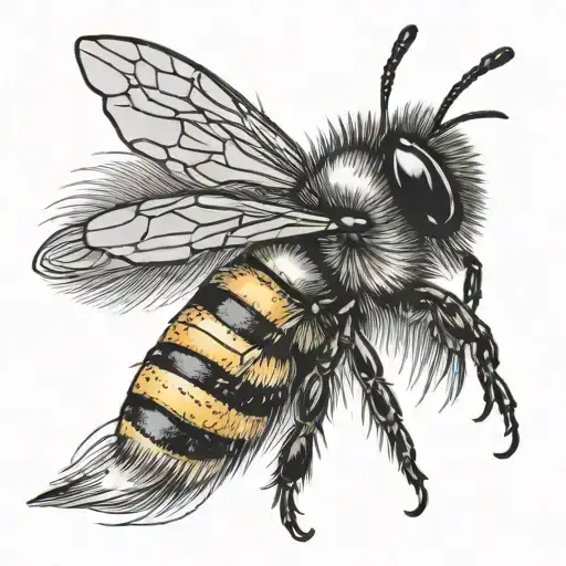 Bee Flying