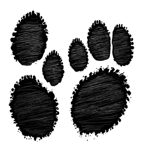 Dog Footprint