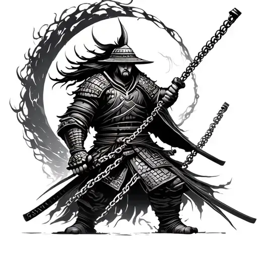 Bonsai Samurai Chain Warrior
