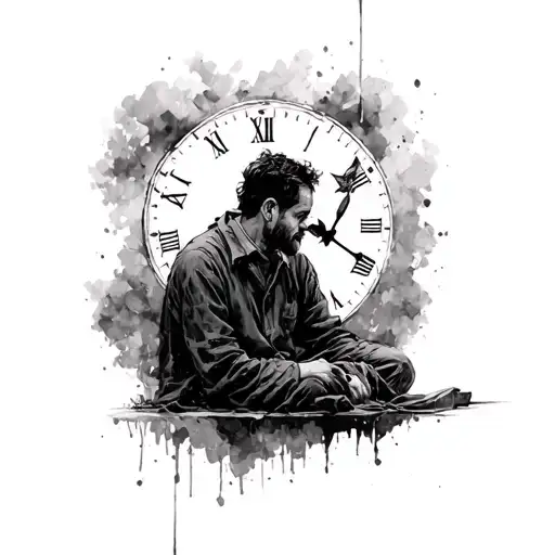 Man In Solitude Son Time