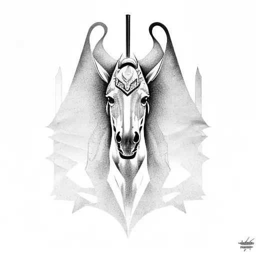 Horse With Bat Wings