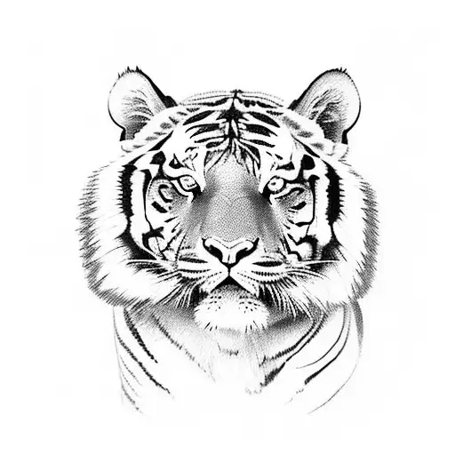 Tiger And Oakland A's Logo