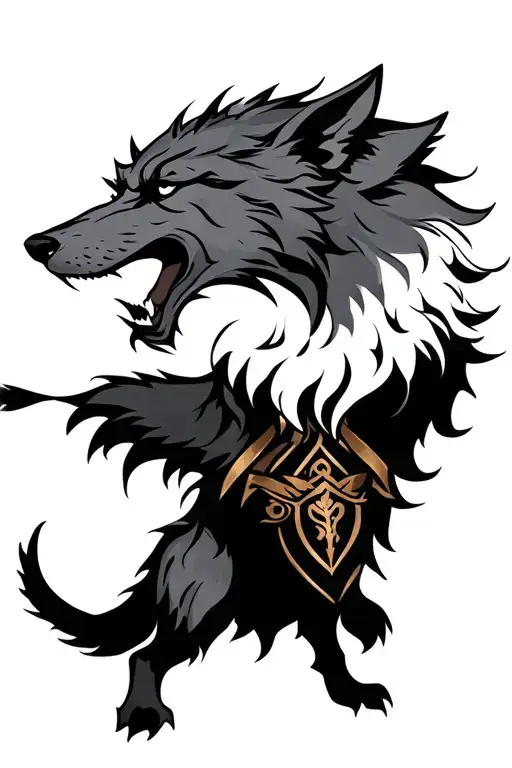 Fenrir Viking Norse Wolf