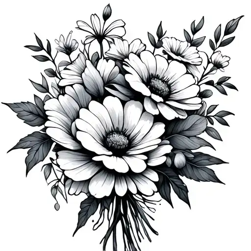 Birth Flower Bouquet