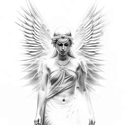 Greek Angel Art
