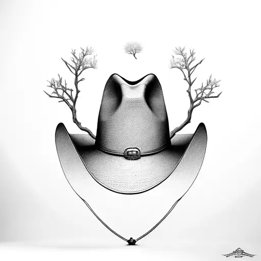 Tree Of Life Cowboy Hat
