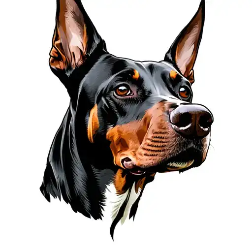 Dog Doberman