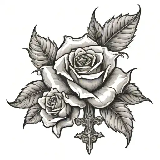 Rose And Cross