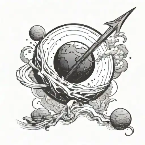 Scythe Planet Mars Background