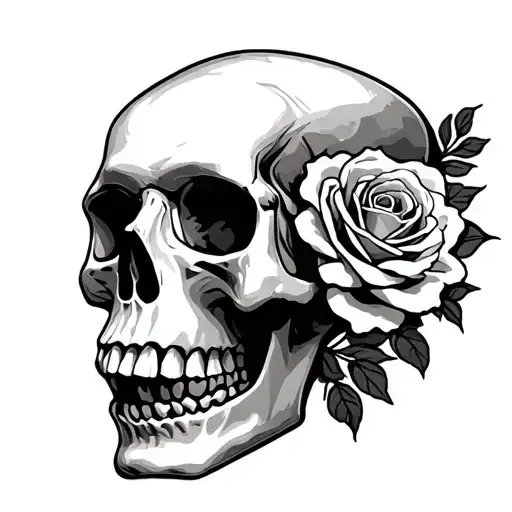 Skull Roses