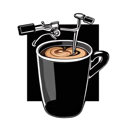 Bicycle And A Coffee Rate And A Canary