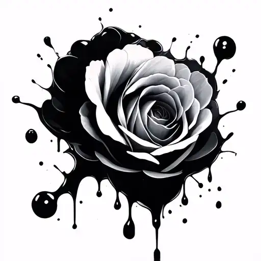 Black Ink Slaps Spilled