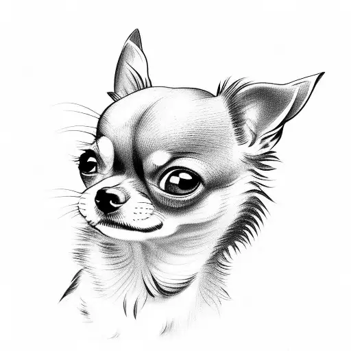 Chihuahua In Disney Style