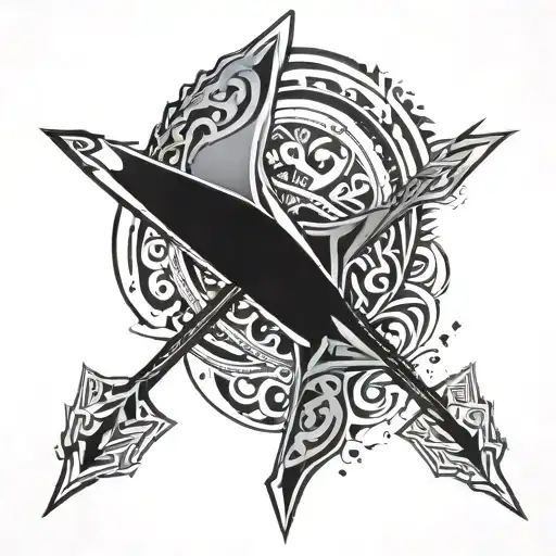 Arrow With Tribal